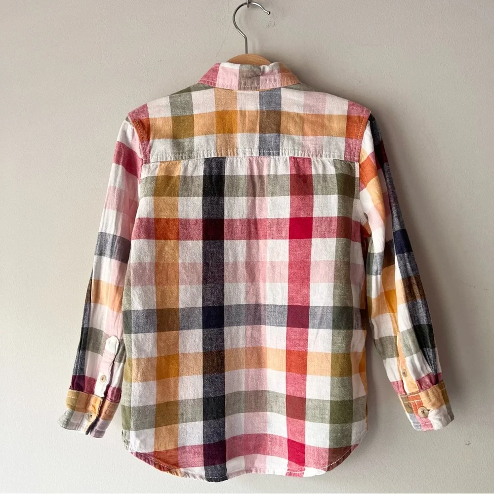 Gymboree Gingham Button Down Shirt